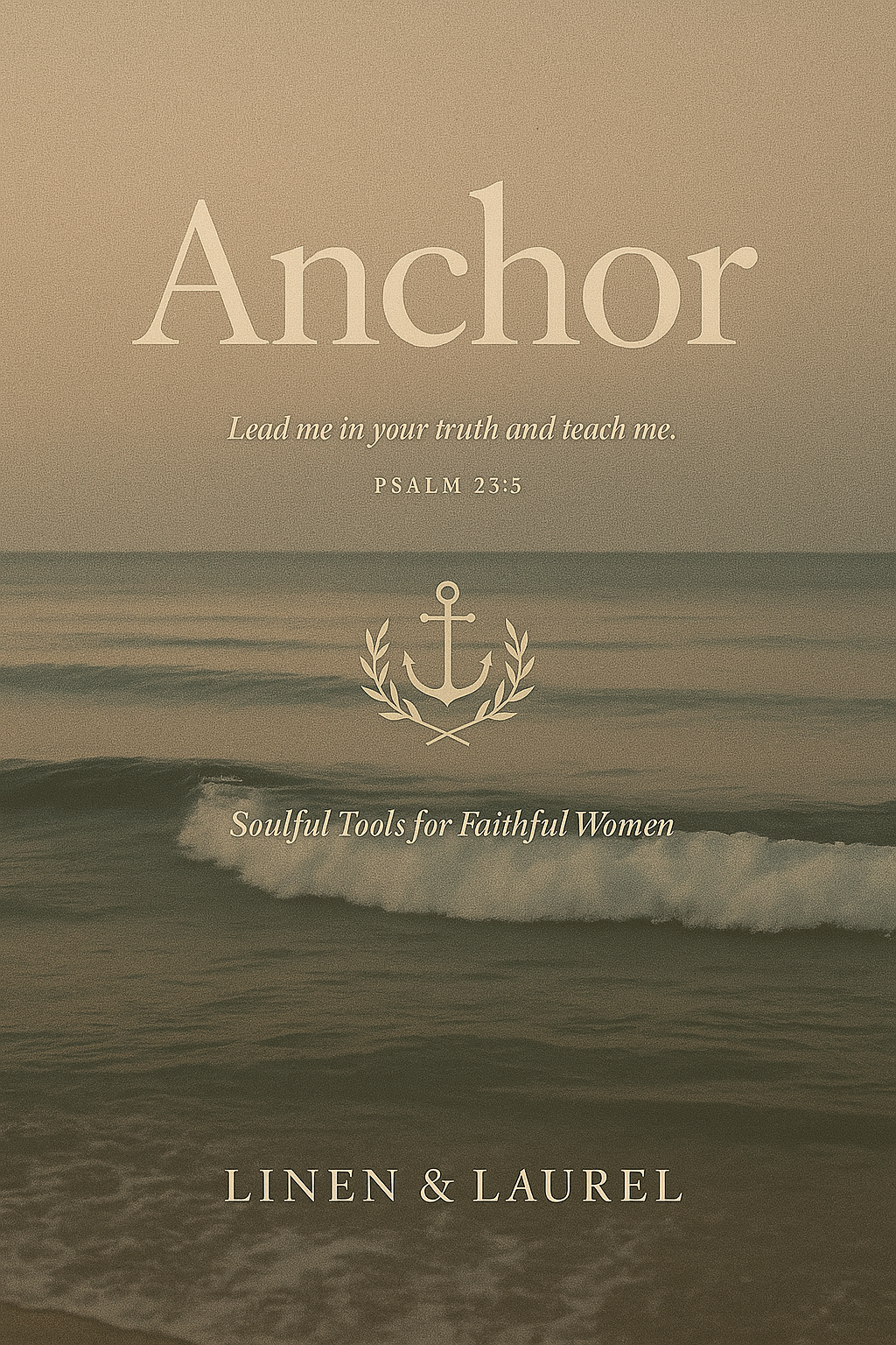 Anchor – A 30-Day Devotional Journal for Stillness, Strength & Spirit-Led Living
