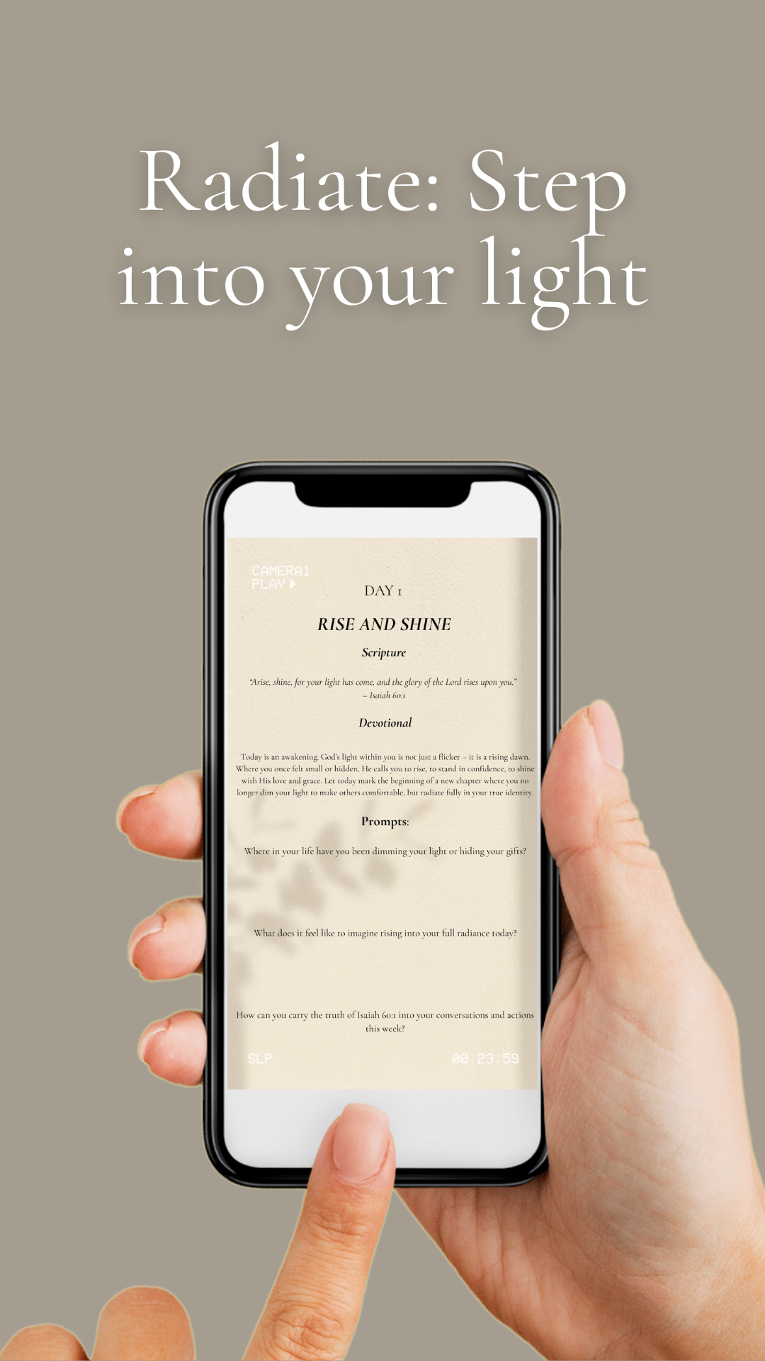 Radiate: Illuminate your life in 30 days